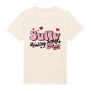 Stealing hearts (Personalised) Kids Organic T-Shirt