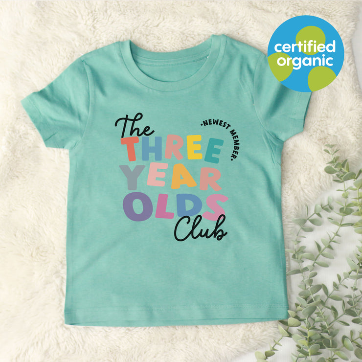 Birthday Club Kids Organic T-Shirt