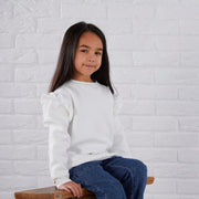 Custom Frill Kids Sweatshirt (Any Design)
